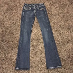 LA Idol jeweled denim